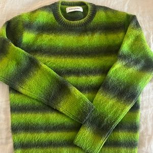 Green Striped Sweater Andersson Bell Size Small